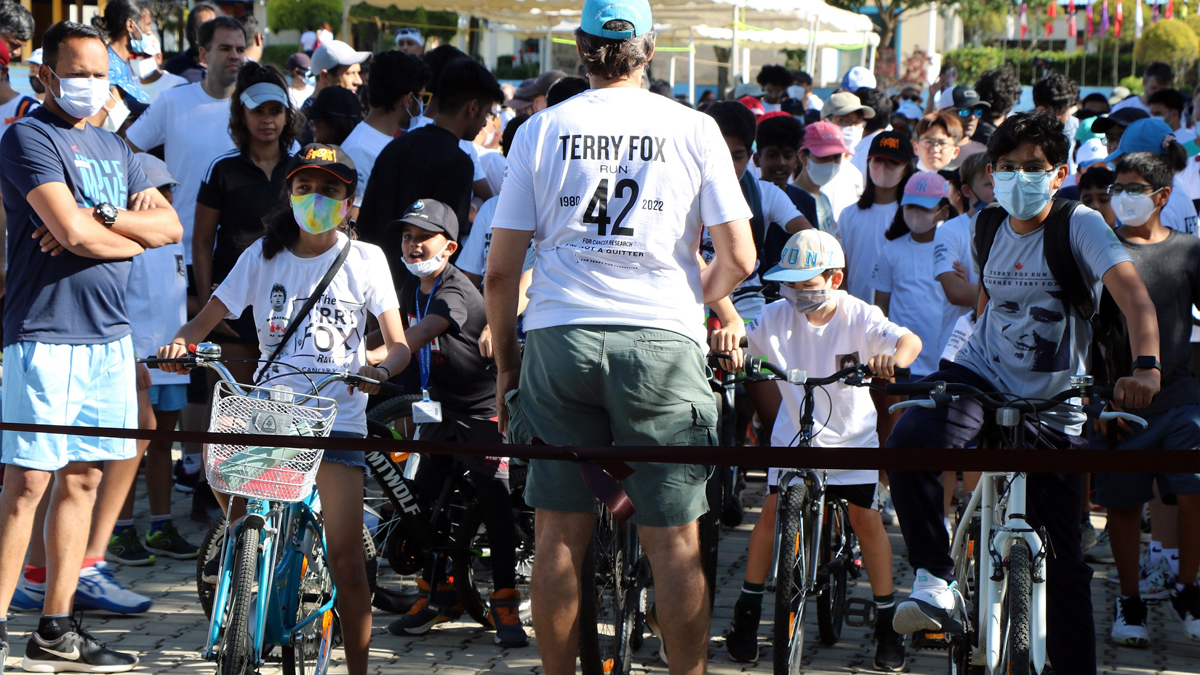Canadian International School, CIS, Bangalore, Terry Fox Foundation, Cytecare Cancer Hospitals, Shweta Sastri