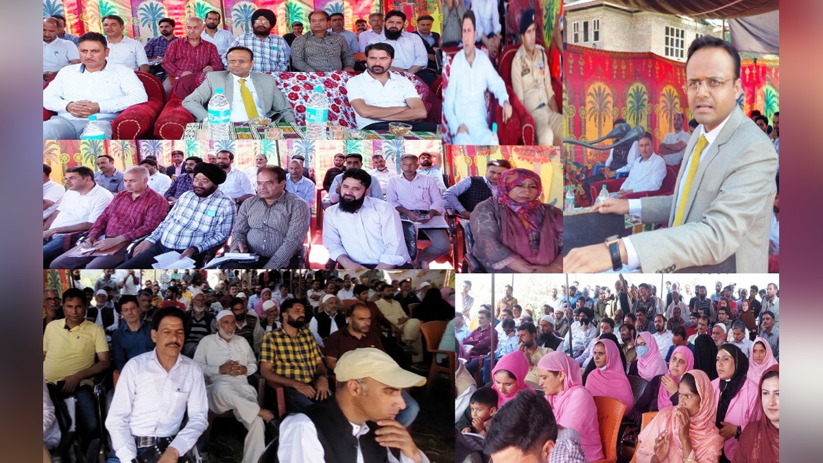 Deputy Commissioner Kupwara, Doifode Sagar Dattatray, Kupwara, Kashmir, Jammu And Kashmir, Jammu & Kashmir, Khurshid Ahmad Dar, Block Diwas, Jan Abhiyan Camp, Jan Abhiyan, Jan Sunvayi, Jan Abhiyan, Jan Adhikar, Awami Muhim, Jan Abhiyan Program, Mega Block Diwas, Weekly Block Diwas
