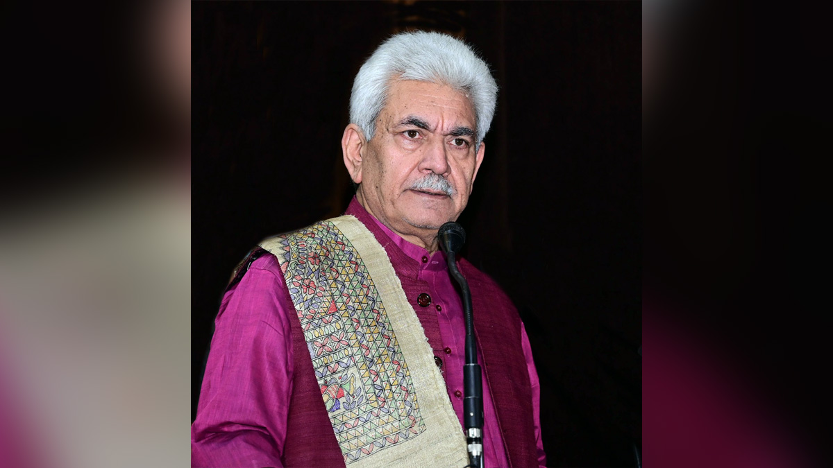 Manoj Sinha, Lieutenant Governor J&K, Raj Bhavan, Jammu, Srinagar, Kashmir, Jammu And Kashmir, Jammu & Kashmir