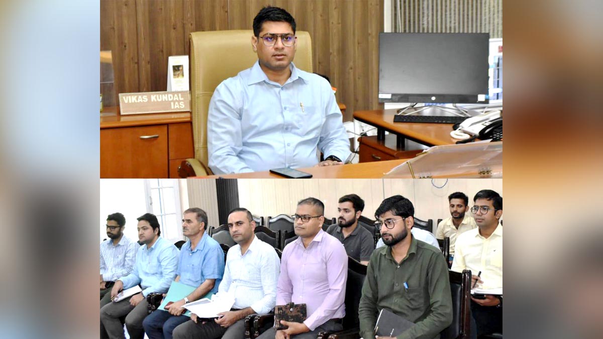 DDC Rajouri, District Development Commissioner Rajouri, Vikas Kundal, Rajouri, Kashmir, Jammu And Kashmir, Jammu & Kashmir, Major Manjunath, Vikas Dhar, Sahil Shah