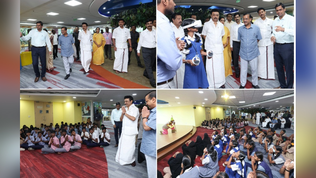 M.K. Stalin, Tamil Nadu, Chief Minister, Chennai, Arvind Kejriwal, Chief Minister Of Delhi, Pudhumai Pen, Pudhumai Pen Scheme