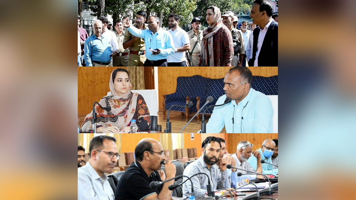 Srinagar, DDC Kashmir, Pandurang Kondbara Pole, Divisional Commissioner Kashmir, Jammu, Kashmir, Jammu And Kashmir, Jammu & Kashmir, District Administration Srinagar, Baramulla, DDC Baramulla, Deputy Commissioner Baramulla, Dr. Syed Sehrish Asgar