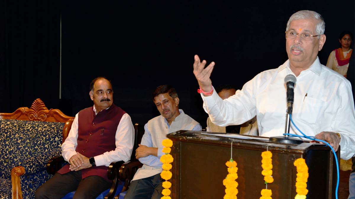 Rajendra Vishwanath Arlekar, Himachal Pradesh, Himachal, Bharatiya Janata Party, BJP, BJP Himachal, Shimla, Raj Bhawan, Bharat Vijayam