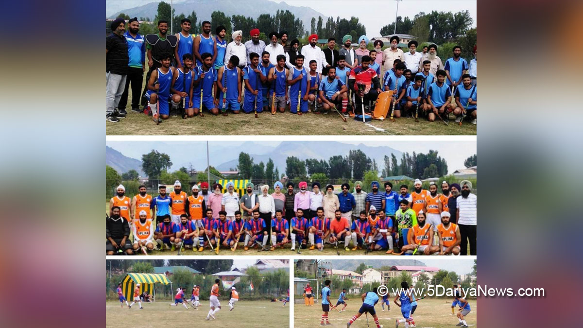 Nuzhat Gul, J&K Sports Council, Secretary J&K Sports Council, Srinagar, Kashmir, Jammu And Kashmir, Jammu & Kashmir, My Youth My Pride,Gindun Sports Complex Srinagar, Guru Hargobind Sahib Hockey Tournament