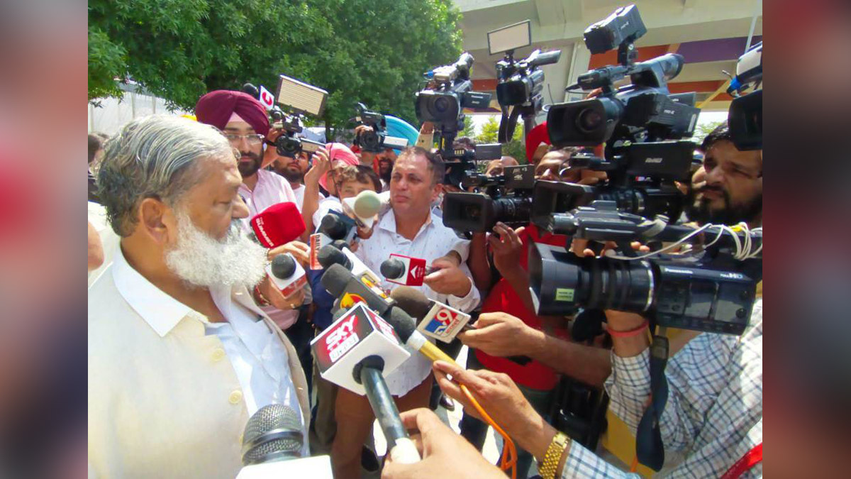Anil Vij, Haryana, Bharatiya Janata Party, BJP, BJP Haryana, SYL Issue