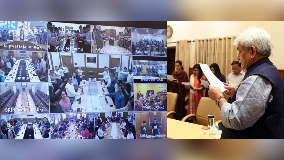 Manoj Sinha, Lieutenant Governor J&K, Raj Bhavan, Jammu, Srinagar, Kashmir, Jammu And Kashmir, Jammu & Kashmir