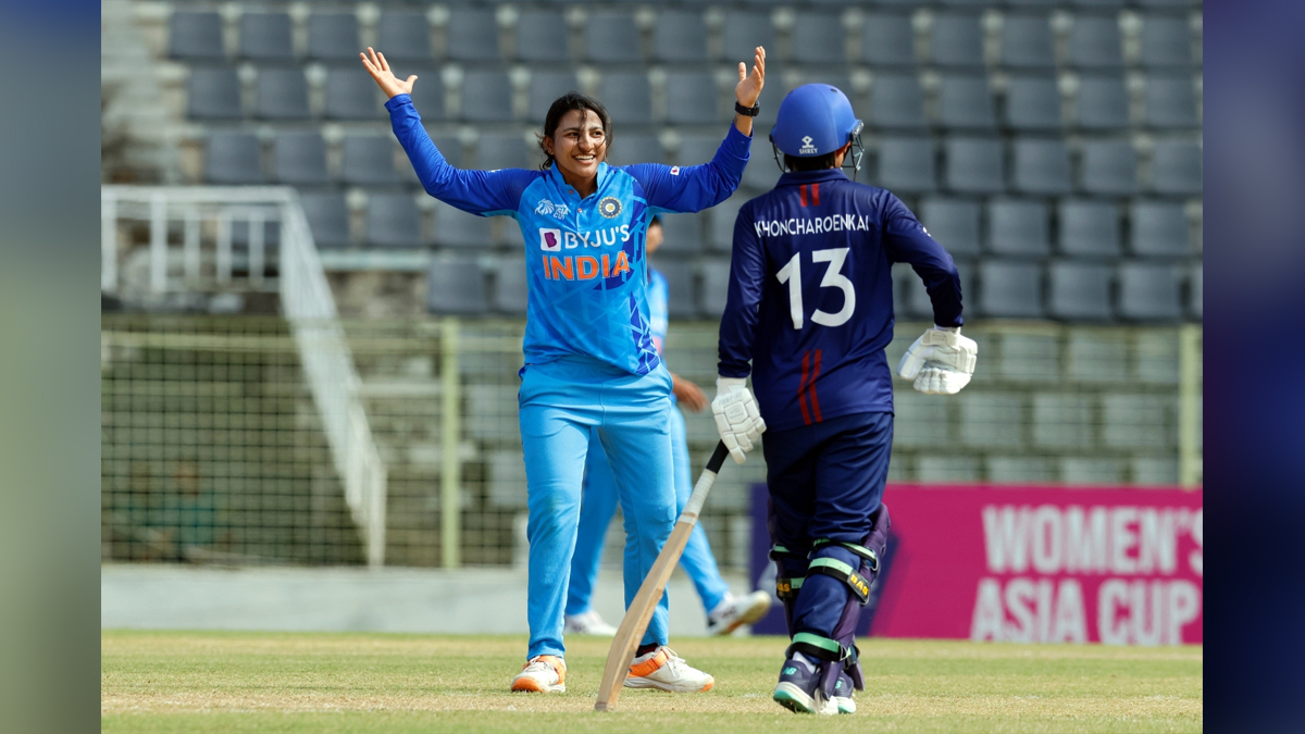 Sports News, Cricket, Cricketer, Player, Bowler, Batswoman, Womens Asia Cup, Womens Asia Cup 2022, Womens T20I Asia Cup, Womens T20I Asia Cup 2022, India, Thailand