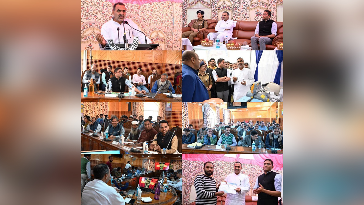 Shopian, Dr. Sanjeev Kumar Balyan, Sanjeev Kumar Balyan, BJP , Bharatiya Janata Party, Union Minister Of State For Fisheries , Animal Husbandry & Dairying , Jammu And Kashmir, Jammu & Kashmir
