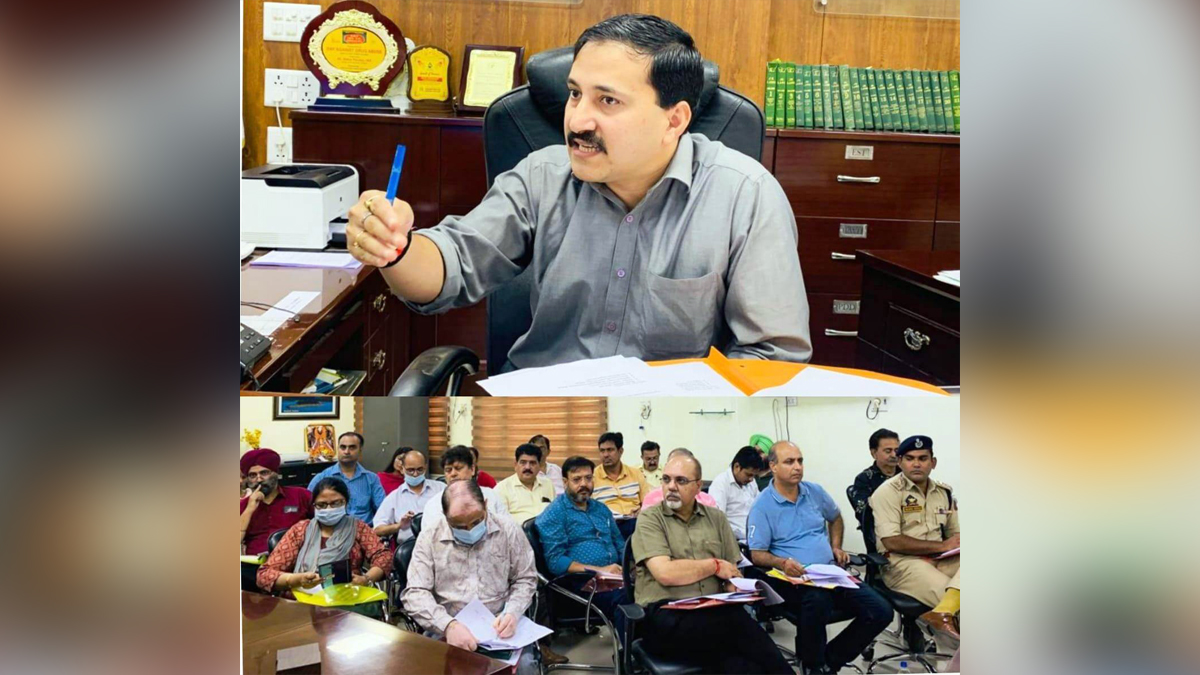Kathua, DDC Kathua, District Development Commissioner Kathua, Rahul Pandey, Kashmir, Jammu And Kashmir, Jammu & Kashmir, District Administration Kathua, District Level Coordination Committee, DLCC, National Tobacco Control Programme