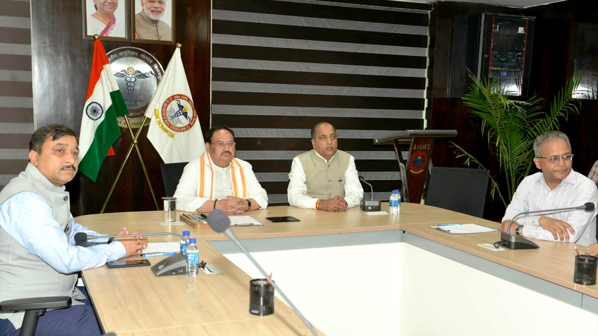 Jagat Prakash Nadda, BJP President, BJP, Bharatiya Janata Party, Jai Ram Thakur, Kothipura, Bilaspur, Suresh Kashyap