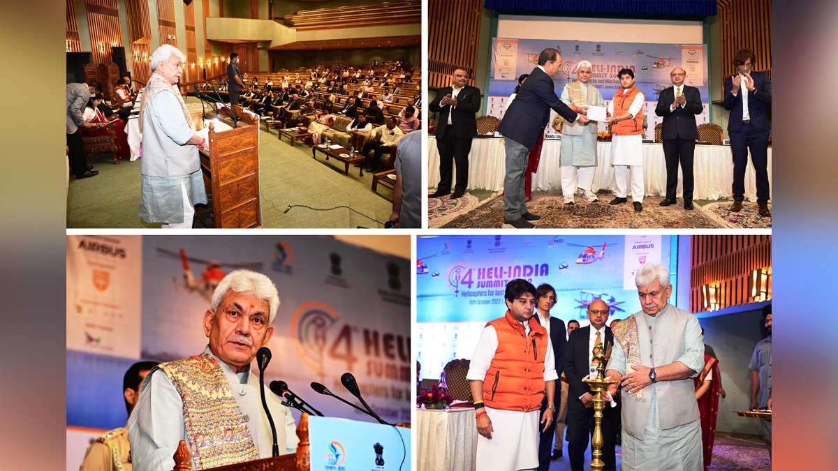 Manoj Sinha, Lieutenant Governor J&K, Raj Bhavan, Jammu, Srinagar, Kashmir, Jammu And Kashmir, Jammu & Kashmir, Jyotiraditya Scindia, Jyotiraditya Madhavrao Scindia