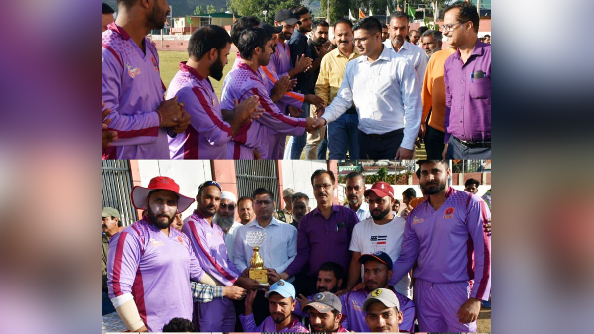 Rajouri, DDC Rajouri, District Development Commissioner Rajouri, Vikas Kundal, Kashmir, Jammu And Kashmir, Jammu & Kashmir, District Administration Rajouri, LG Rolling Trophy Cricket Tournament