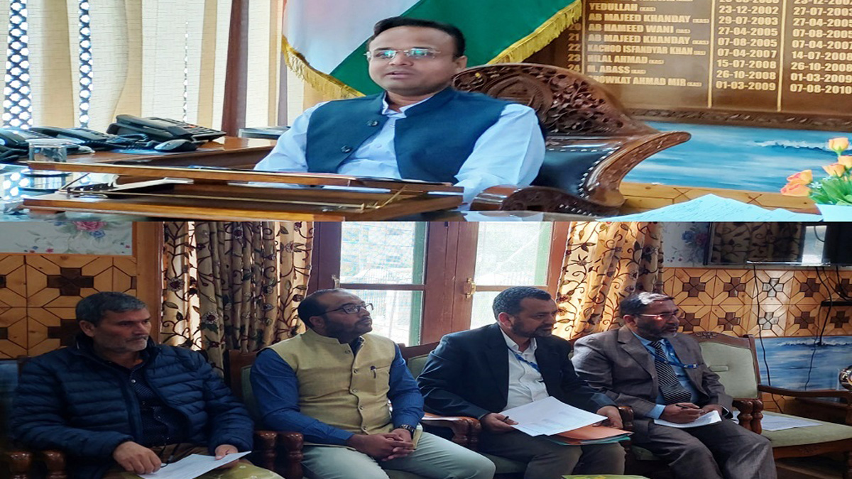 Kupwara, Deputy Commissioner Kupwara, Doifode Sagar Dattatray, Kashmir, Jammu And Kashmir, Jammu & Kashmir, District Administration Kupwara, District Level Implementation & Monitoring Committee, DLIMC