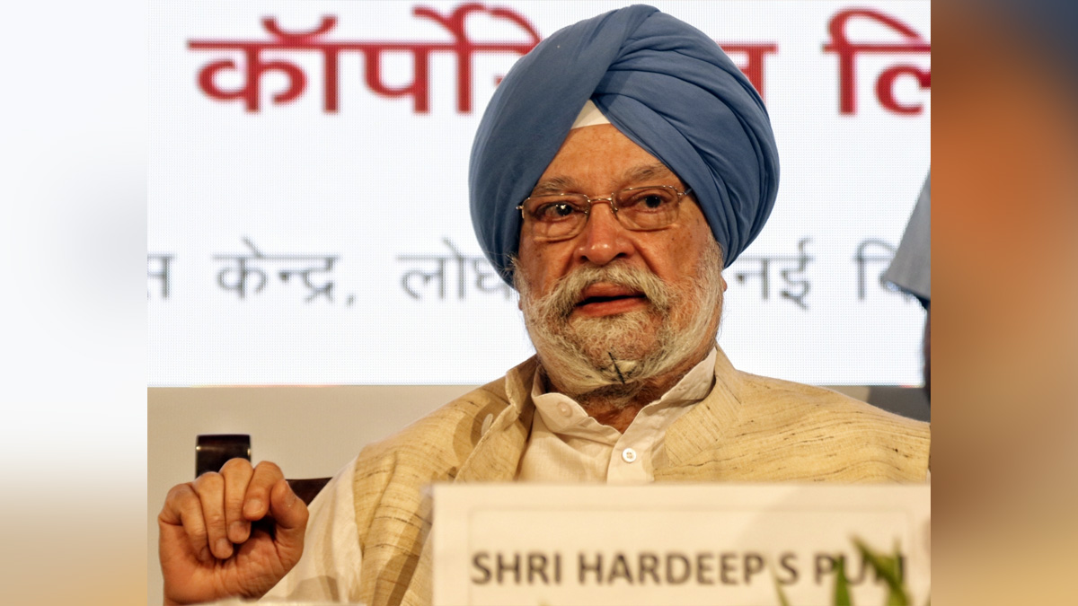 Hardeep Puri, Hardeep Singh Puri, BJP, Bharatiya Janata Party, Union Petroleum and Urban Affairs Minister