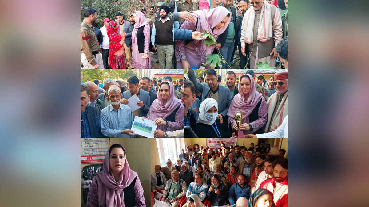 Back to Village, Back to Village 4, B2V4 programme, B2V4, B2V Phase-IV, Back to Village Phase 4th, Back to Village Phase 4th programme, Baramulla, DDC Baramulla, Deputy Commissioner Baramulla, Dr. Syed Sehrish Asgar, Kashmir, Jammu And Kashmir, Jammu & Kashmir, District Administration Baramulla