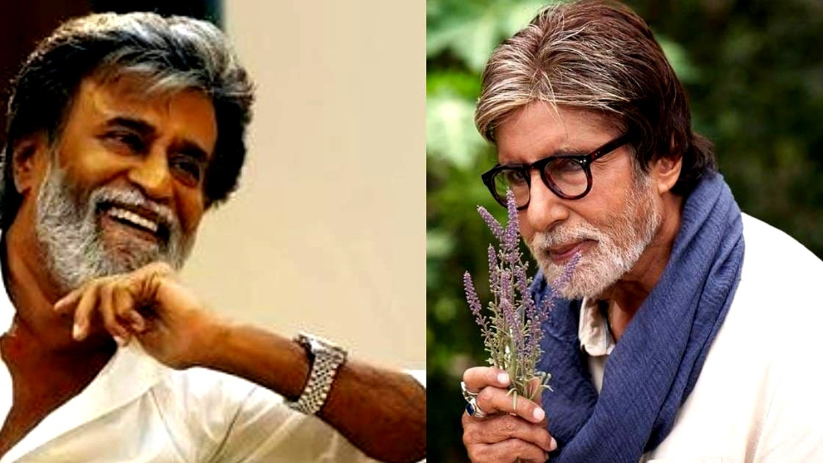 Rajinikanth, Tollywood, Entertainment, Actor, Actress, Cinema, Movie, Bollywood, Amitabh Bachchan, Amitabh Bachchan Birthday