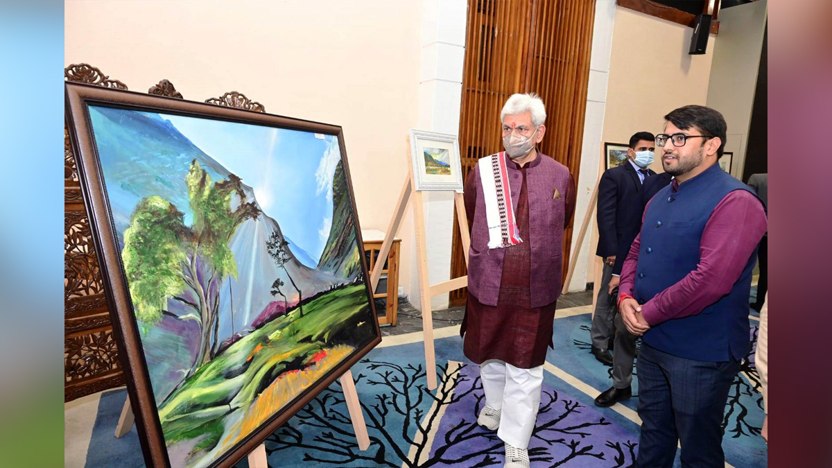 Manoj Sinha, Lieutenant Governor J&K, Raj Bhavan, Jammu, Srinagar, Kashmir, Jammu And Kashmir, Jammu & Kashmir, Abhishek Sharma