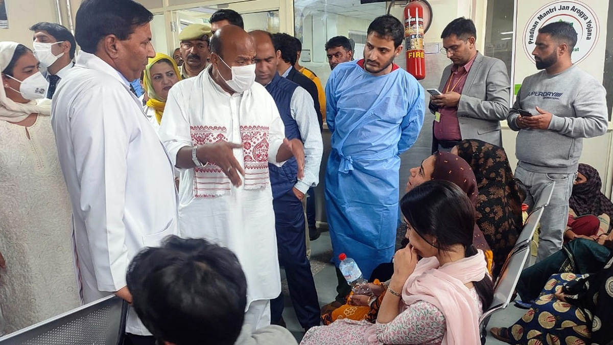 Srinagar, Dr. Virendra Kumar, BJP, Bharatiya Janata Party, Union Minister for Social Justice and Empowerment, Jammu And Kashmir, Jammu & Kashmir