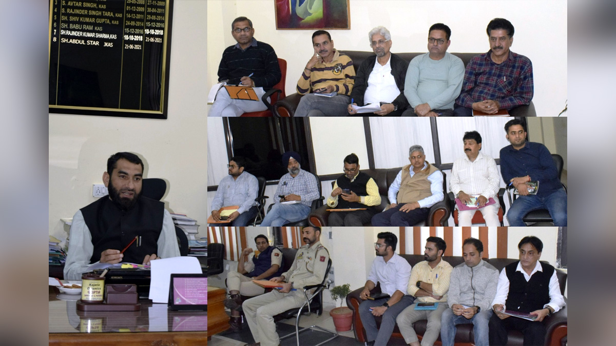 Reasi, Abdul Star, Additional Deputy Commissioner, ADC, Jammu And Kashmir, Jammu & Kashmir