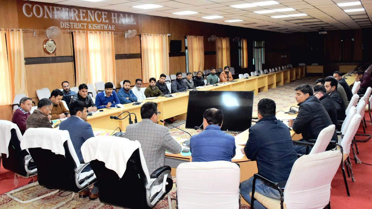 Kishtwar, DDC Kishtwar, District Development Commissioner Kishtwar, Dr Devansh Yadav, Kashmir, Jammu And Kashmir, Jammu & Kashmir, District Administration Kishtwar
