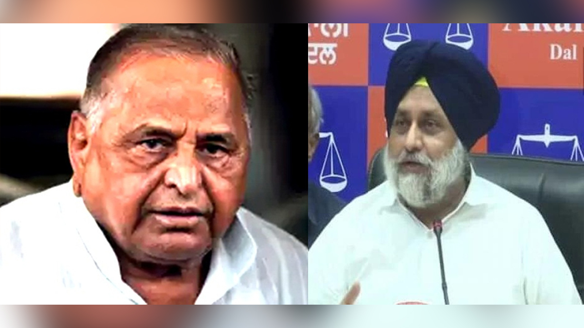 Sukhbir Singh Badal, Shiromani Akali Dal, SAD, Akali Dal, Mulayam Singh Yadav