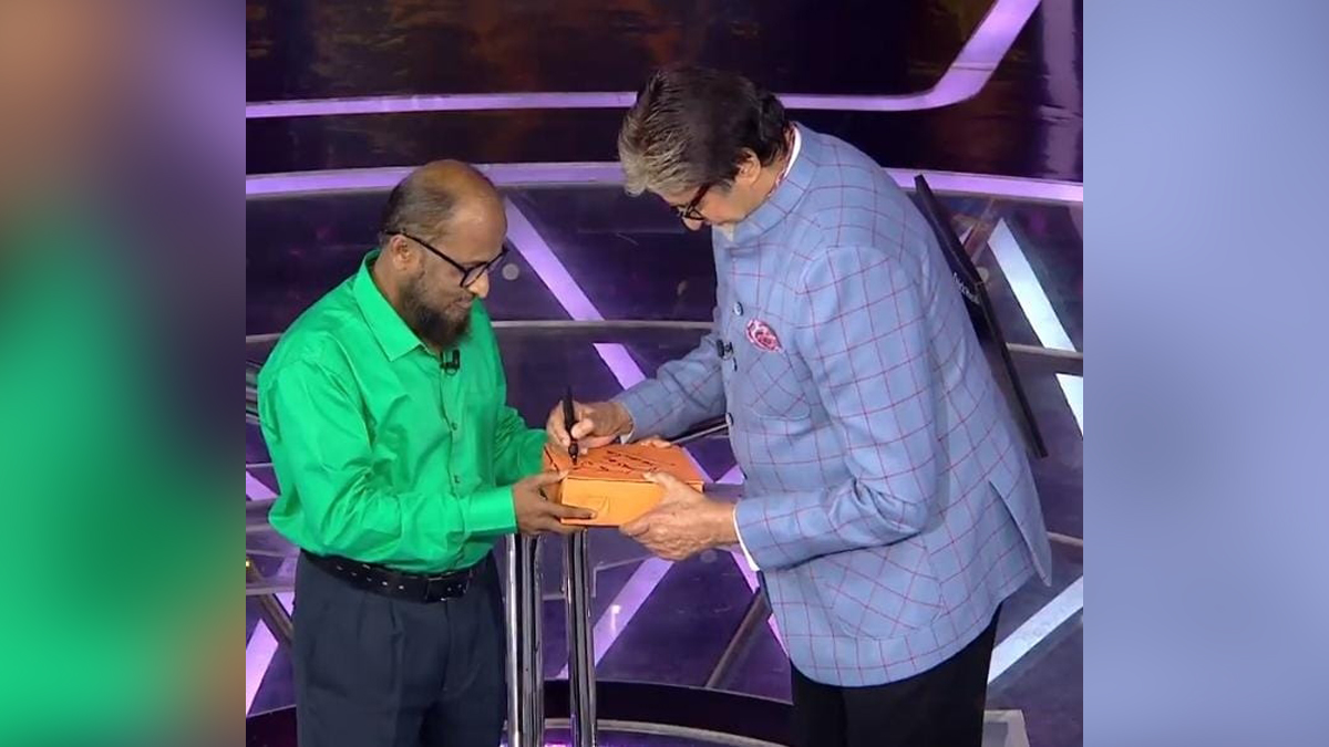 Amitabh Bachchan, Bollywood, Entertainment, Mumbai, Actor, Cinema, Hindi Films, Movie, Mumbai News, Big B, TV, KBC, KBC 14, Kaun Banega Crorepati, Kaun Banega Crorepati 14, Sony Entertainment Television