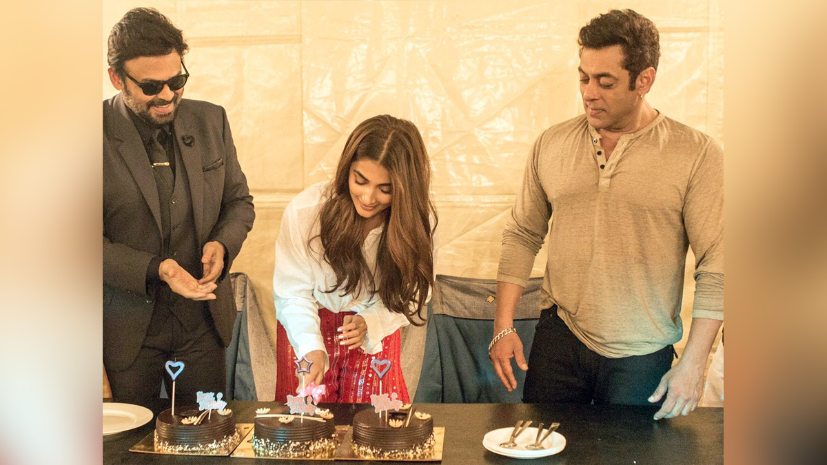Salman Khan, Bollywood, Entertainment, Mumbai, Actor, Cinema, Hindi Films, Movie, Mumbai News, Venkatesh, Jagapathi Babu, Kisi Ka Bhai Kisi Ki Jaan, Pooja Hegde, Pooja Hegde Birthday