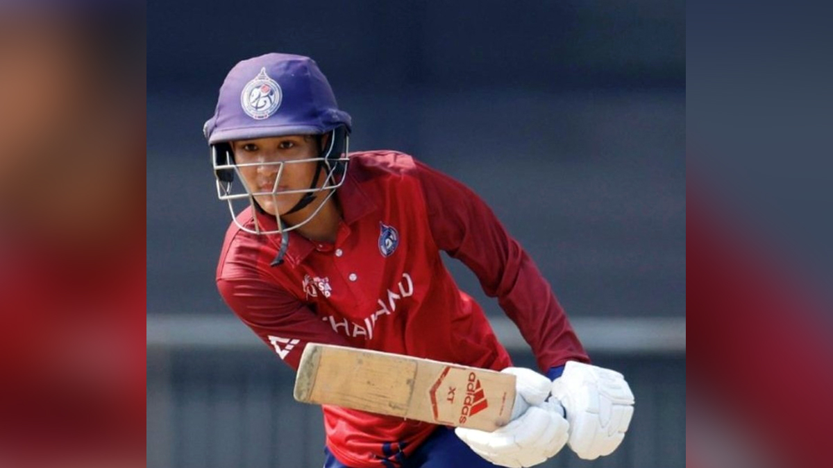Sports News, Cricket, Cricketer, Player, Bowler, Batswoman, Womens Asia Cup, Womens Asia Cup 2022, Womens T20 Asia Cup, Womens T20 Asia Cup 2022, Natthakan Chantham, Thailand, Pakistan