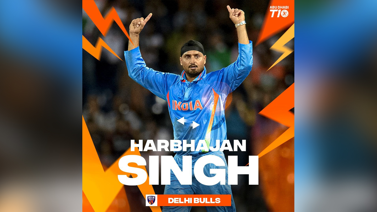 Sports News, Cricket, Cricketer, Player, Bowler, Batsman, Delhi Bulls, Harbhajan Singh, Abu Dhabi T10