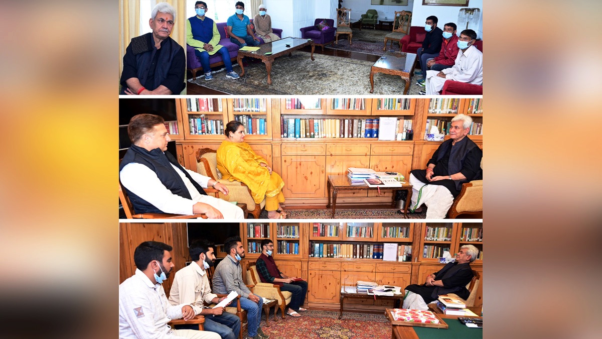 Manoj Sinha, Lieutenant Governor J&K, Raj Bhavan, Jammu, Srinagar, Kashmir, Jammu And Kashmir, Jammu & Kashmir