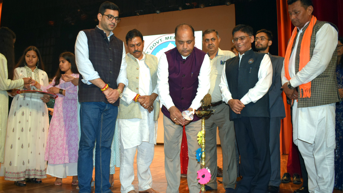 Jai Ram Thakur, Himachal Pradesh, Himachal, Bharatiya Janata Party, BJP, BJP Himachal, Shimla, Chief Minister of Himachal Pradesh, BJP Himachal Pradesh, Tanda, Kangra, Vishal Nehria, Dr. Rajendra Prasad Government Medical College Tanda