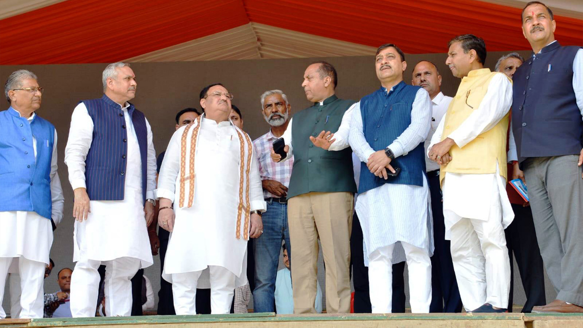 Jai Ram Thakur, Himachal Pradesh, Himachal, Bharatiya Janata Party, BJP, BJP Himachal, Shimla, Chief Minister of Himachal Pradesh, BJP Himachal Pradesh, Jagat Prakash Nadda, Suresh Kashyap, Anurag Singh Thakur