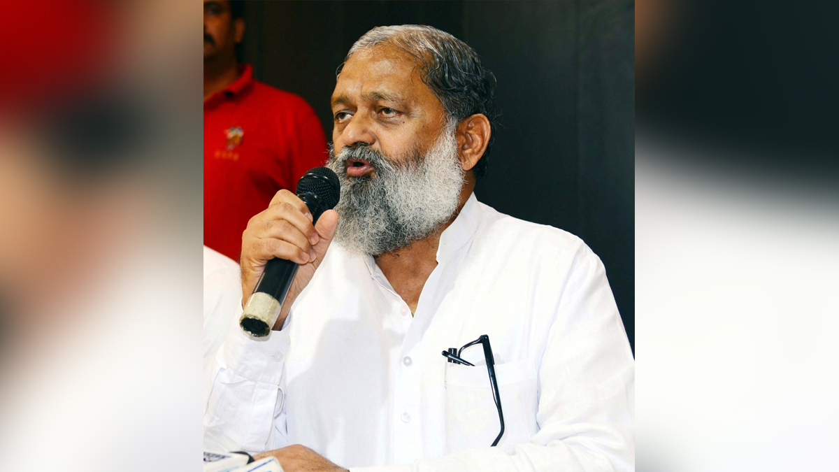 Anil Vij, Haryana, Haryana Health Minister, Bharatiya Janata Party, BJP, BJP Haryana, World Health Organisation, WHO