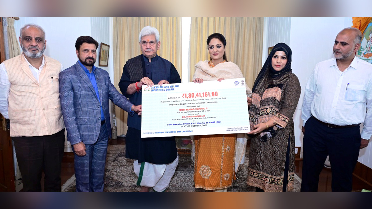 Manoj Sinha, Lieutenant Governor J&K, Raj Bhavan, Jammu, Srinagar, Kashmir, Jammu And Kashmir, Jammu & Kashmir
