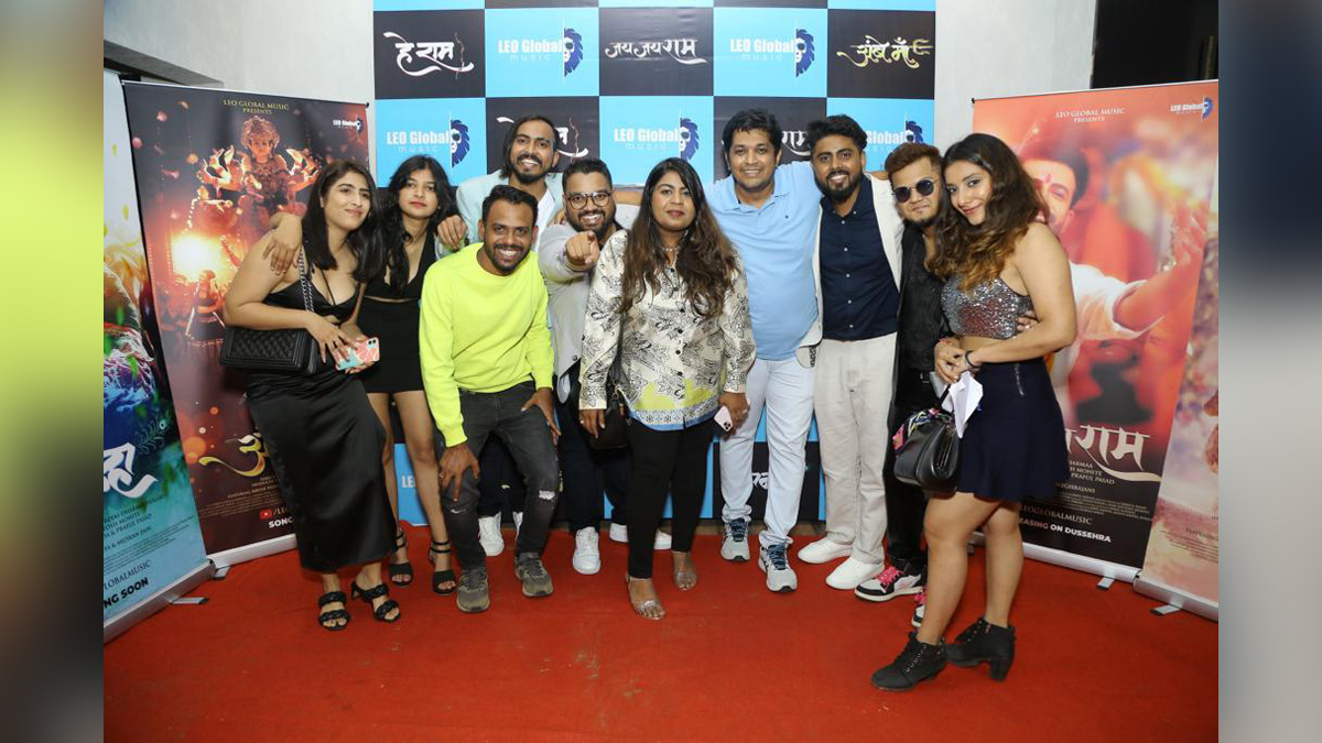 Music, Entertainment, Mumbai, Singer, Song, Mumbai News, Leo Global Music, Garba Song, Ambe Maa, Shreyas Dharmadhikari, Nailesh Gada, Praful Pasad, Krish Pathak, Esmeralda Laurent, Alisha Bose