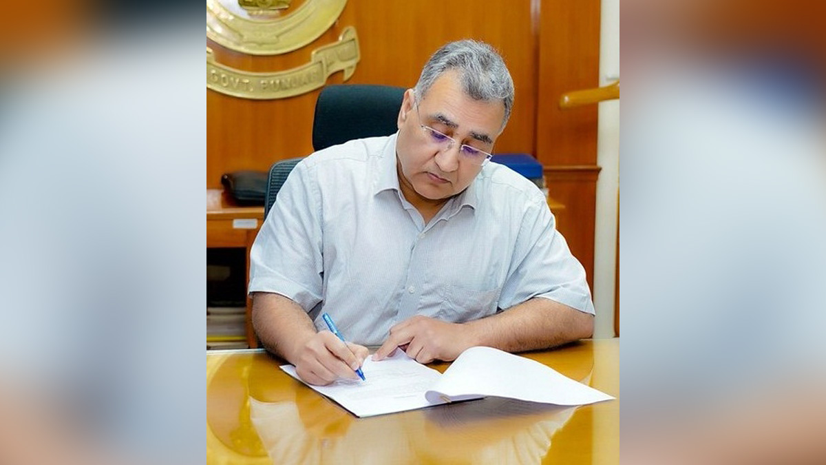Vijay Kumar Janjua, Chief Secretary, Chief Secretary of Punjab, Chief Secretary Punjab, IAS officer, IAS, Punjab, Punjab Government, Government of Punjab