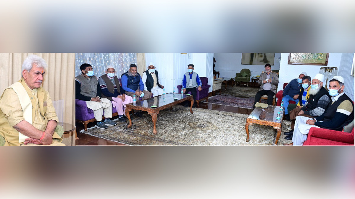 Manoj Sinha, Lieutenant Governor J&K, Raj Bhavan, Jammu, Srinagar, Kashmir, Jammu And Kashmir, Jammu & Kashmir, Nandi Farmers Association Anantnag