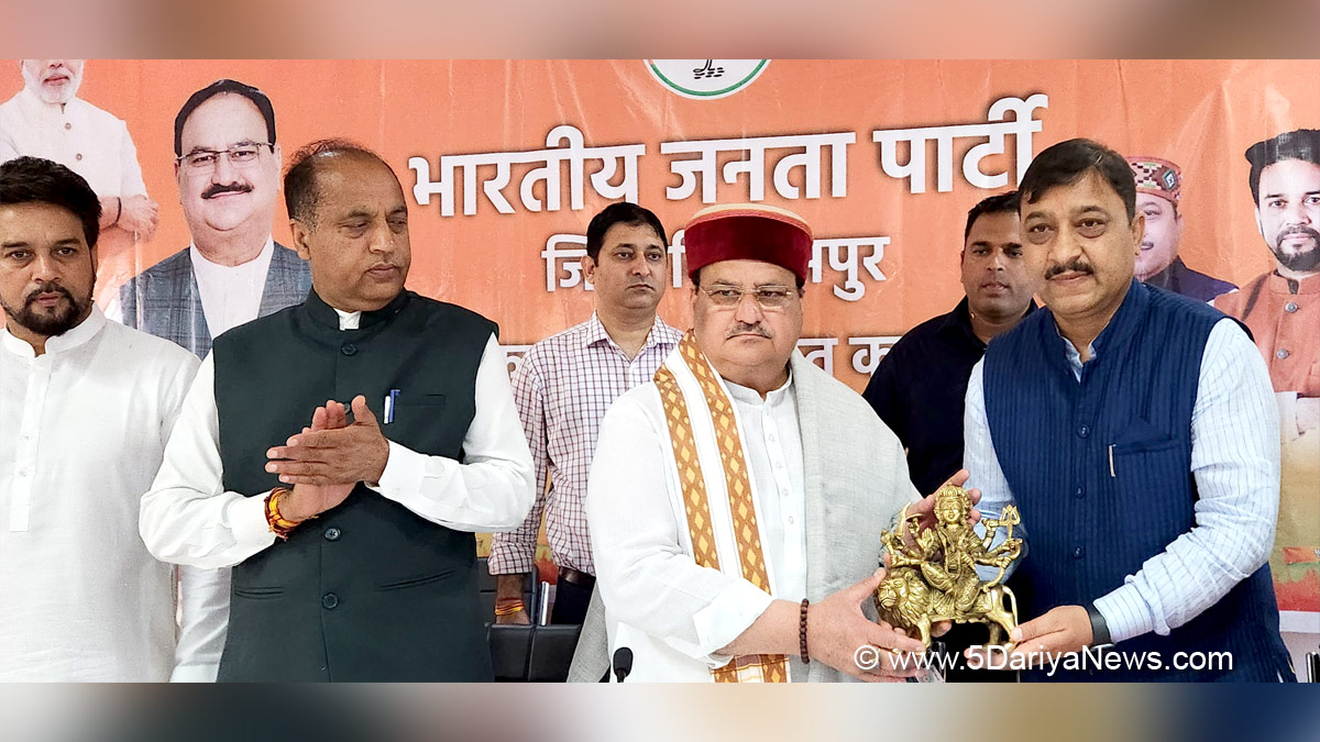 Jai Ram Thakur, Himachal Pradesh, Himachal, Bharatiya Janata Party, BJP, BJP Himachal, Shimla, Chief Minister of Himachal Pradesh, BJP Himachal Pradesh, Jagat Prakash Nadda, Suresh Kashyap, Anurag Singh Thakur, Avinash Rai Khanna