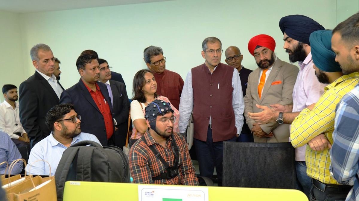 Taranjit Singh Sandhu, Ambassador of India to Netherlands, Reenat Sandhu, Ambassador of India to Russia, Pavan Kapoor, Ambassador of India to the Republic of Turkey, Dr. Virander Kumar Paul, Ambassador of India to Mongolia, Mohinder Pratap Singh, Ambassador of India to Togo, Sanjiv Tandon, Startup Punjab Hub, Neuron, STPI Mohali
