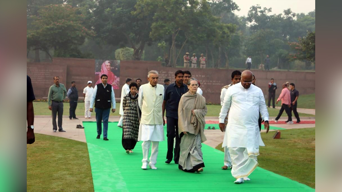 Sonia Gandhi, Indian National Congress, Congress, All India Congress Committee, Mallikarjun Kharge, Congress President