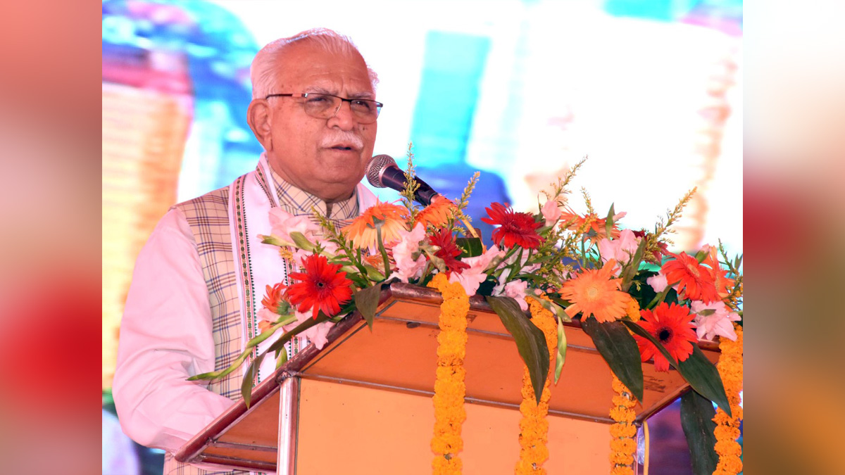Manohar Lal Khattar, Haryana, Bharatiya Janata Party, BJP, Haryana Chief Minister, Chief Minister of Haryana