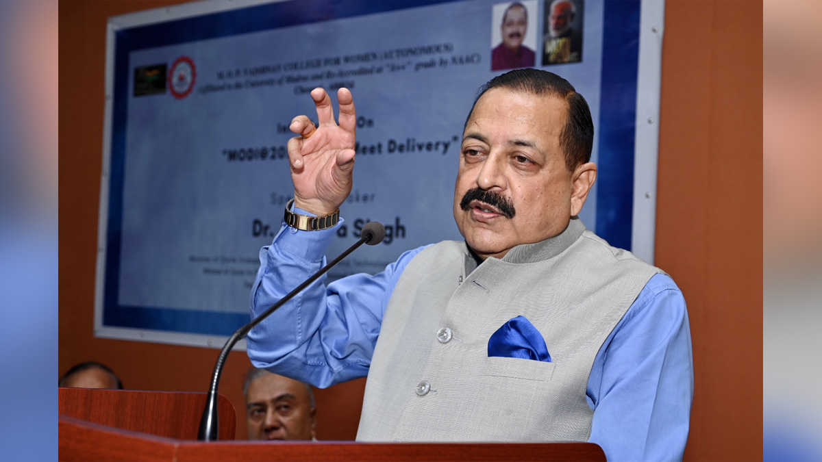 Dr Jitendra Singh, Dr. Jitendra Singh, Bharatiya Janata Party, BJP, Union Earth Sciences Minister