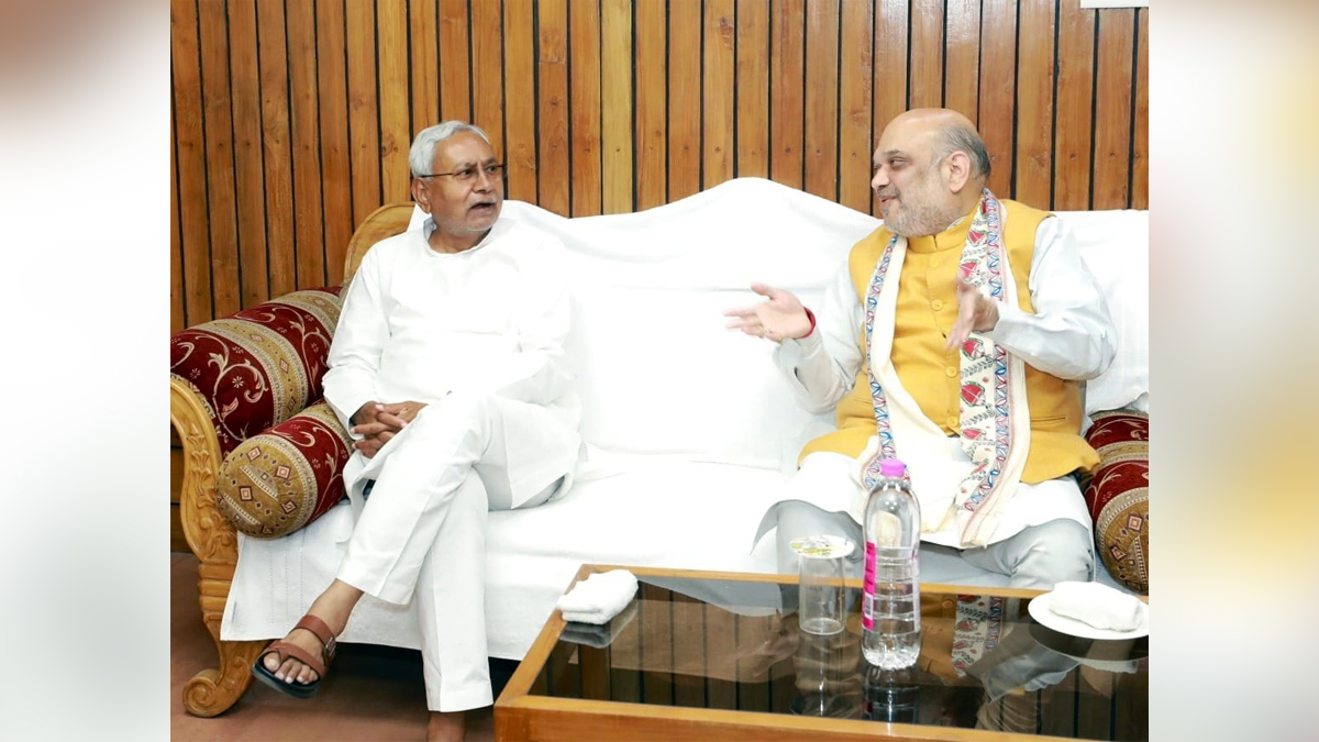 Amit Shah, Union Home Minister, BJP, Bharatiya Janata Party, Nitish Kumar, Chief Minister Of Bihar