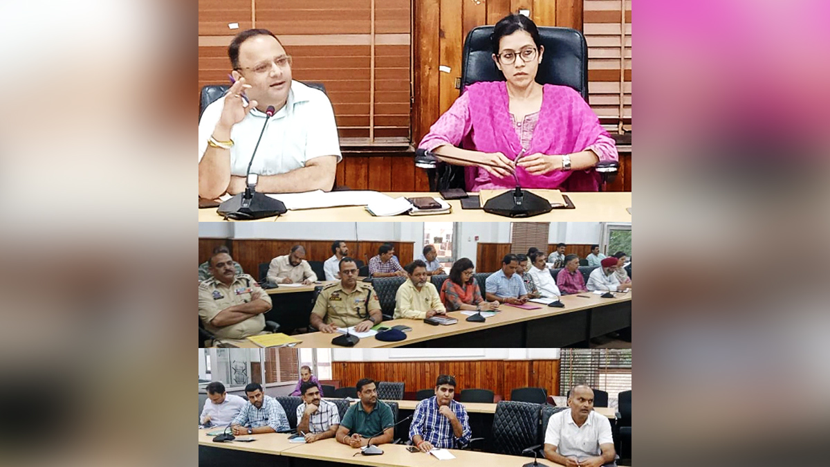Jammu, Avny Lavasa, Deputy Commissioner Jammu, Kashmir, Jammu And Kashmir, Jammu & Kashmir, District Administration Jammu