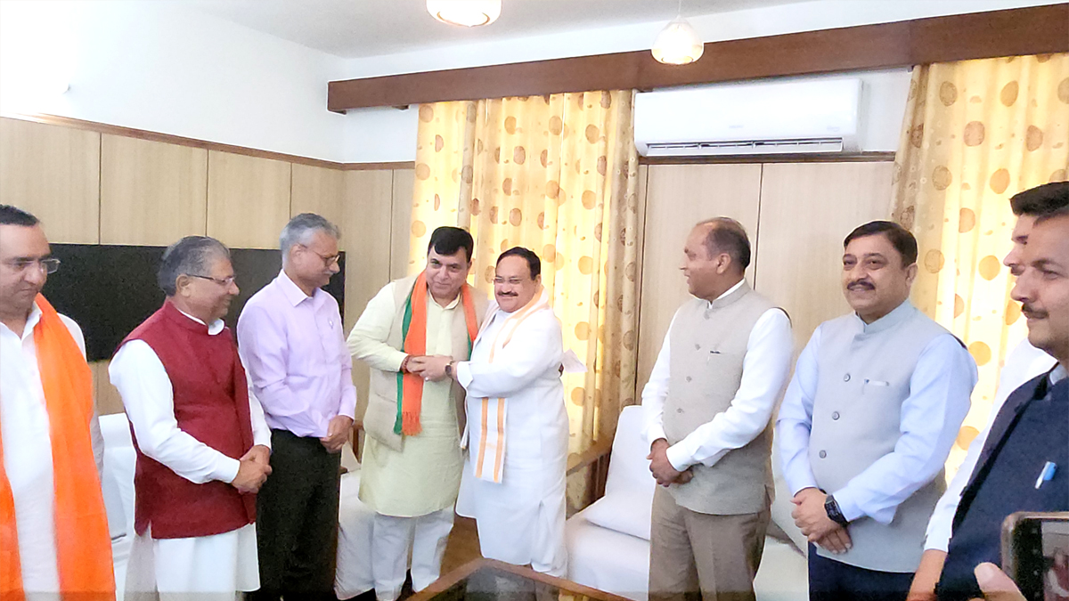 Jagat Prakash Nadda, BJP President, BJP, Bharatiya Janata Party, Jai Ram Thakur, Suresh Kashyap, Suresh Chandel, Bilaspur