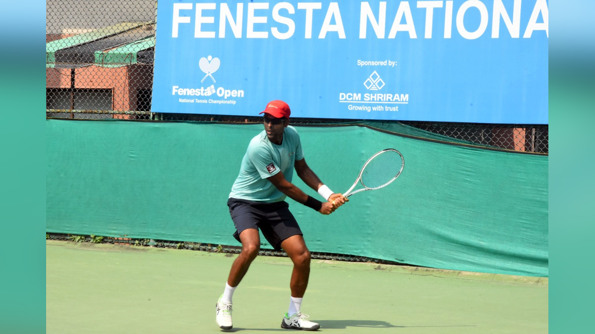 Sports News, Tennis, Tennis Player, National Tennis Championship, Vishnu Vardhan, Prajwal Dev, Fenesta Open National Tennis Championship