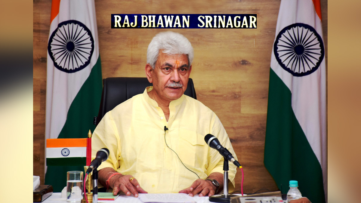Manoj Sinha, Lieutenant Governor J&K, Raj Bhavan, Jammu, Srinagar, Kashmir, Jammu And Kashmir, Jammu & Kashmir, Awaam Ki Awaaz