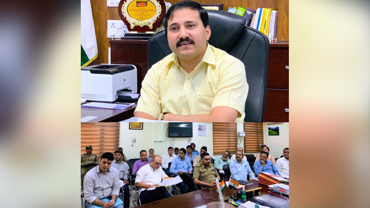 Kathua, DDC Kathua, District Development Commissioner Kathua, Rahul Pandey, Kashmir, Jammu And Kashmir, Jammu & Kashmir, District Administration Kathua