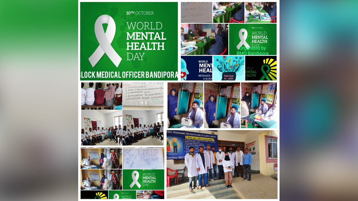 World Mental Health Day, Bandipora, Kashmir, Jammu And Kashmir, Jammu & Kashmir, District Administration Bandipora