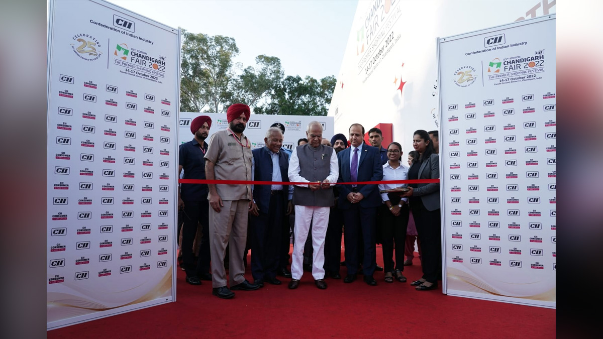 Banwari Lal Purohit, Banwarilal Purohit, Governor of Punjab, Punjab Governor, Punjab Raj Bhavan, Confederation of Indian Industry, CII, CII Chandigarh Fair 2022
